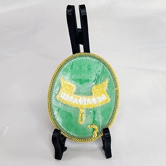 Be Prepared Vintage Boy Scout Patch Green Gold Oval 2.5x2 Inch Iron/Sew On Patch - Picture 2 of 4